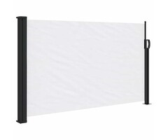 Vidaxl Ausziehbare Seitenmarkise 117x300 cm Weiß - Jetzt bis zu 49% Rabatt