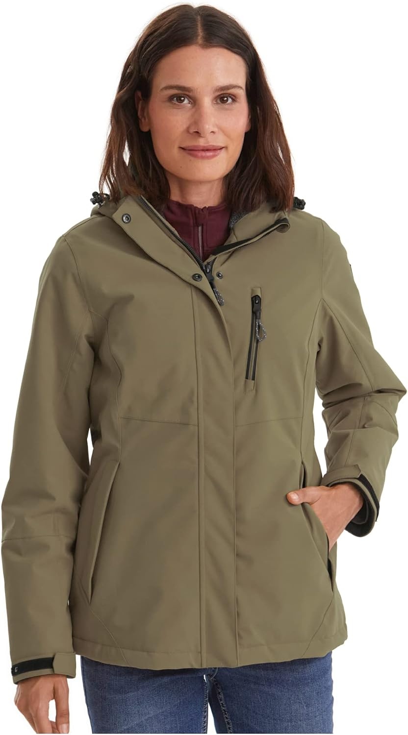 Killtec Damen Funktionsjacke wasserdicht, abnehmbare Kapuze, Rot - bis zu 64% Rabatt