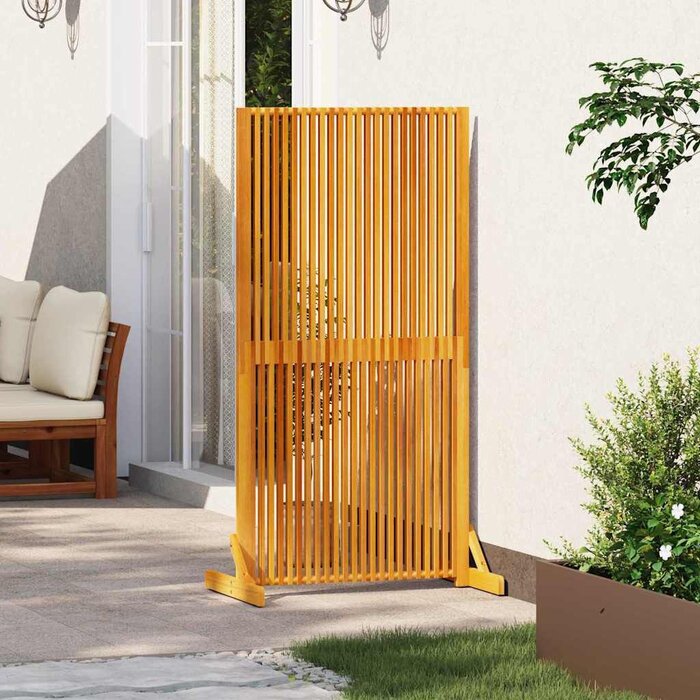 Vidaxl Massiver Akazienholz-Raumteiler, Braun - Jetzt bis zu 34% Rabatt sichern