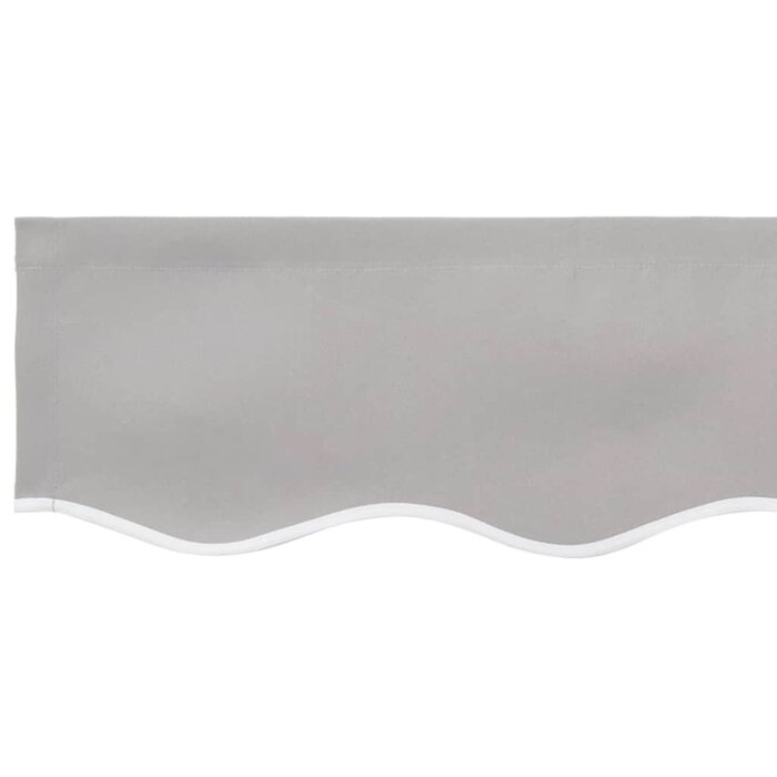 Vidaxl Markisen-Ersatzstoff Lichtgrau 300x250cm Canvas - bis zu 33% Rabatt