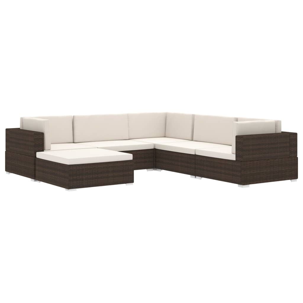 Vidaxl Modulares Gartensofa-Mittelsegment in Schwarz - Bis zu 60% Rabatt