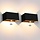 2er-Set LED-Wandleuchten mit Bewegungsmelder - IP65, 20W - bis zu 48% Rabatt