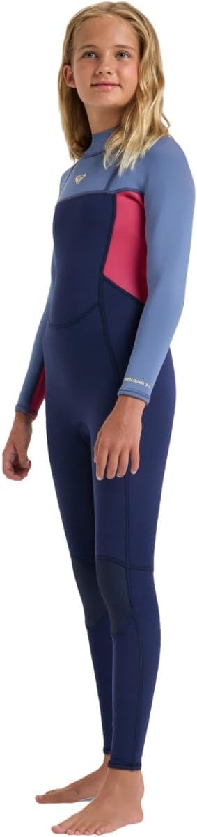 Mädchen-Wetsuit 3/2 mm, Dunkelblau - Größe 4G - bis zu 63% Rabatt