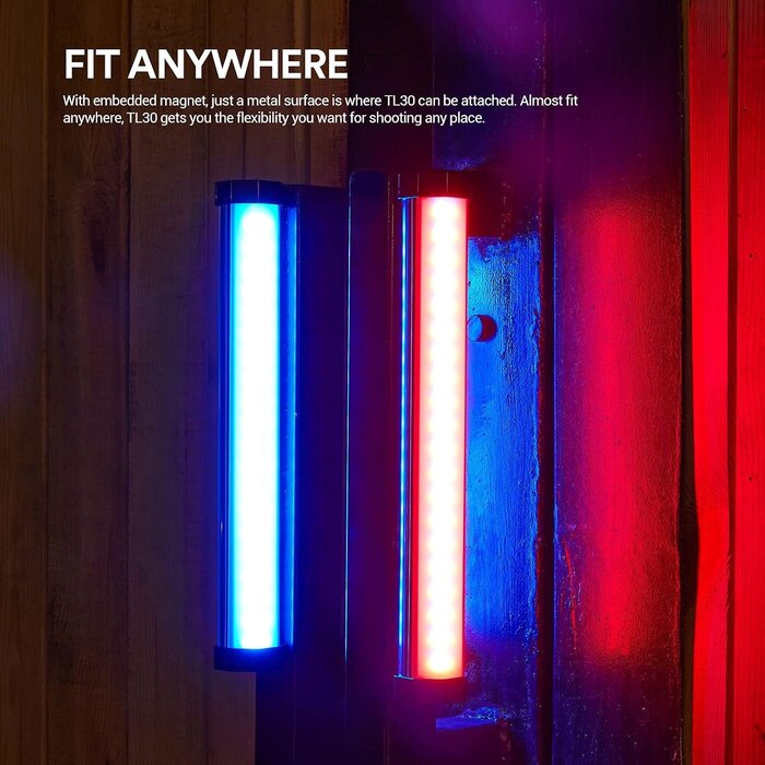 RGB LED-Lichtstab für Foto & Video - 30 cm - bis zu 29 % sparen