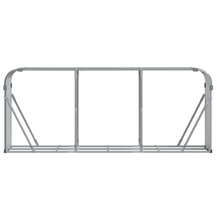 Vidaxl Kaminholzregal verzinkt 234x45x100 cm - jetzt bis zu 33% sparen