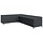 Premium L-Form Gartenmöbel-Abdeckhaube 355x275x80cm - bis zu 33% reduziert