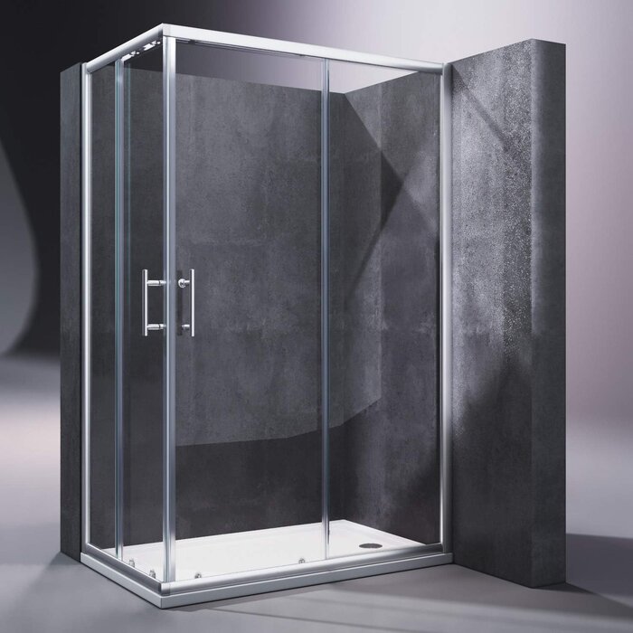 Duschkabine 76x76 cm Eckeinstieg - platzsparend & bis zu 35% Rabatt