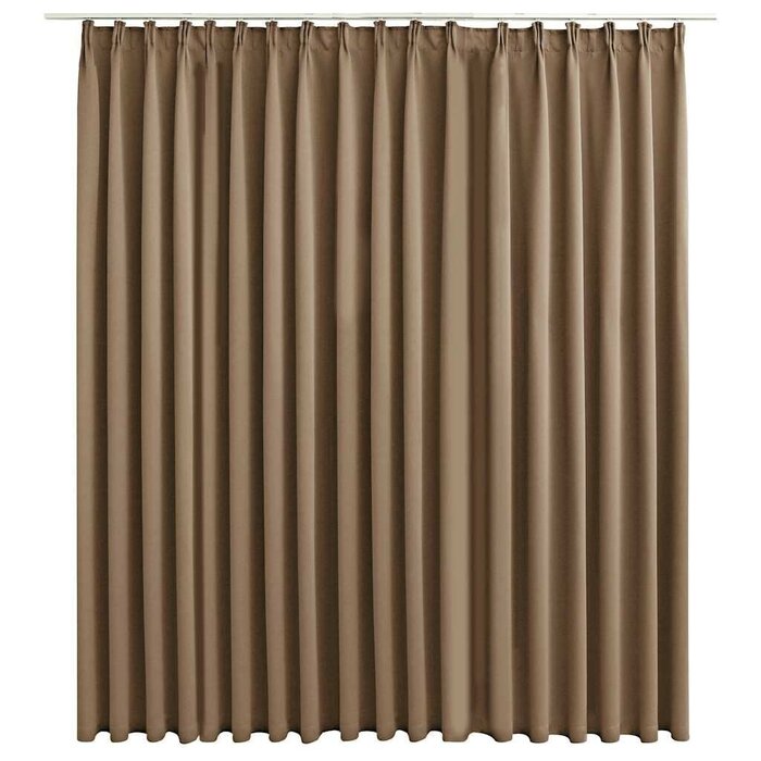 Verdunkelungsvorhang 290x245 cm in Taupe - Sparen Sie bis zu 32%