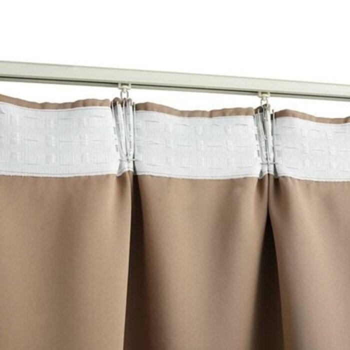 Verdunkelungsvorhang 290x245 cm in Taupe - Sparen Sie bis zu 32%