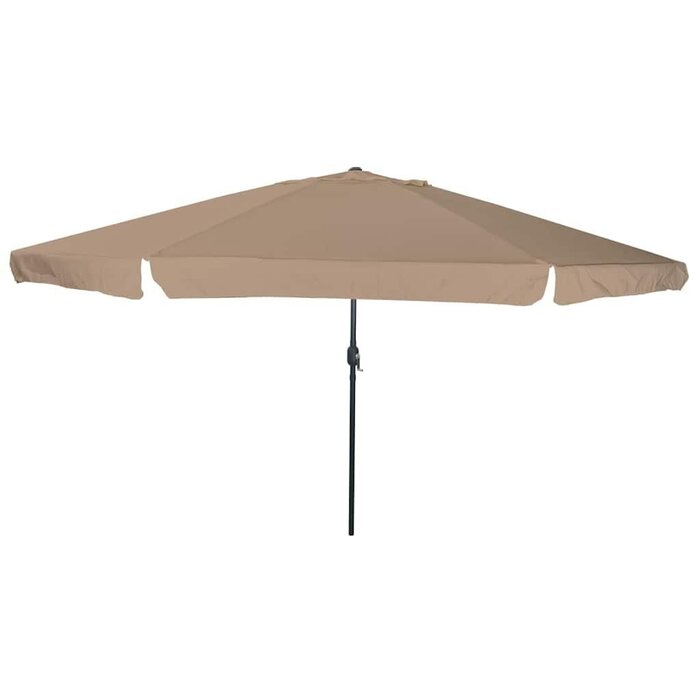 Vidaxl Großer Ampelschirm 395x395cm Taupe - bis zu 34% Rabatt auf Outlet-Ware