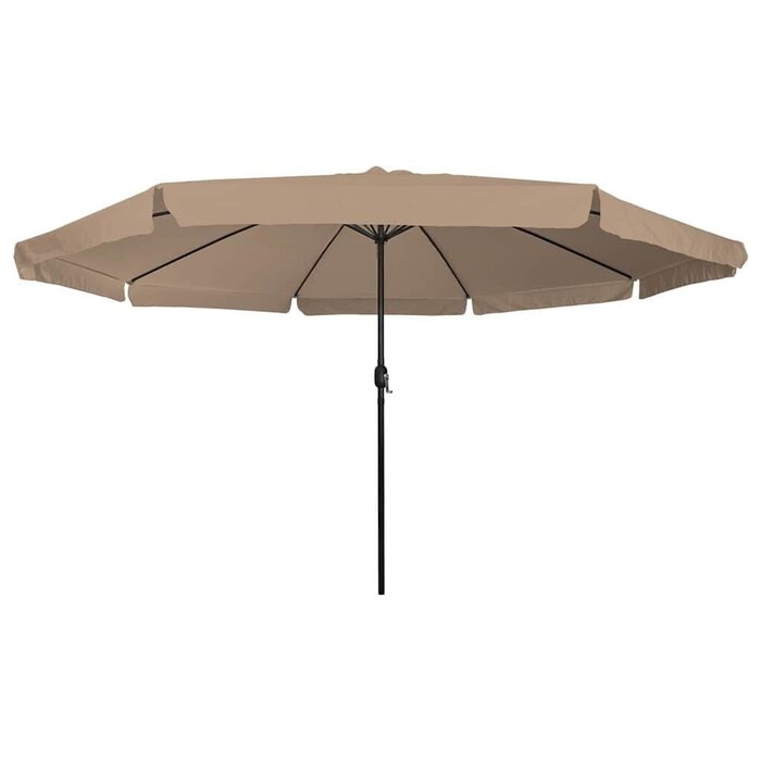 Vidaxl Großer Ampelschirm 395x395cm Taupe - bis zu 34% Rabatt auf Outlet-Ware