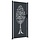 Gartentor 105x205 cm Stahl Anthrazit Baummotiv - bis zu 35% Rabatt