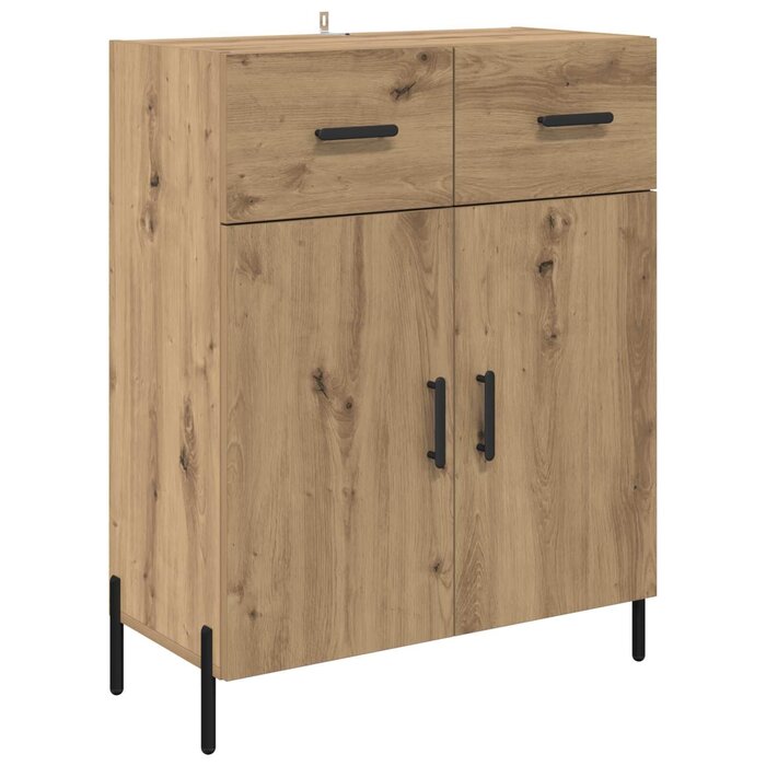 Vidaxl Moderne Anrichte Artisan-Eiche | Bis zu 34% reduziert | 69,5x34x90cm