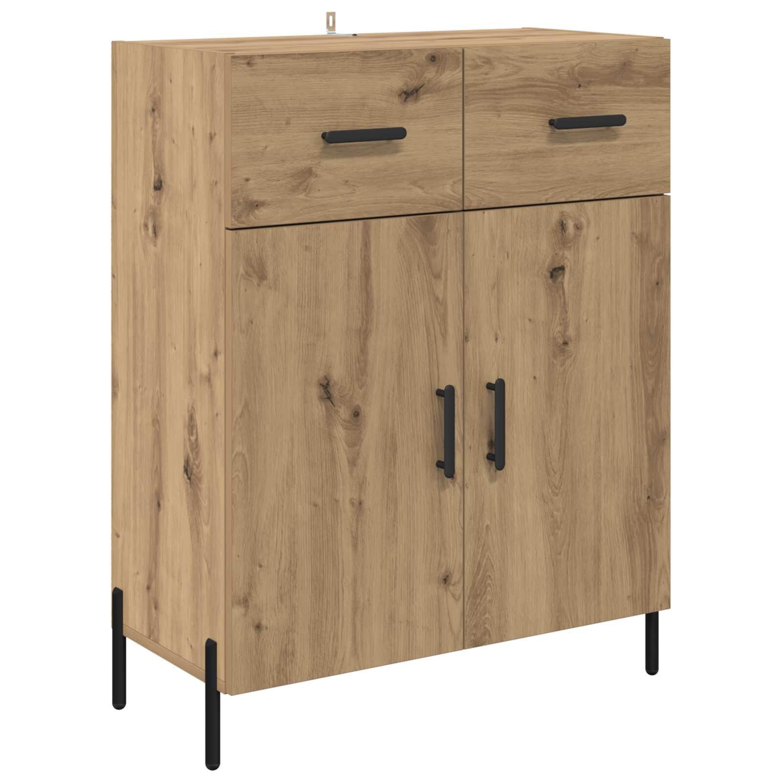 Vidaxl Moderne Anrichte Artisan-Eiche | Bis zu 34% reduziert | 69,5x34x90cm
