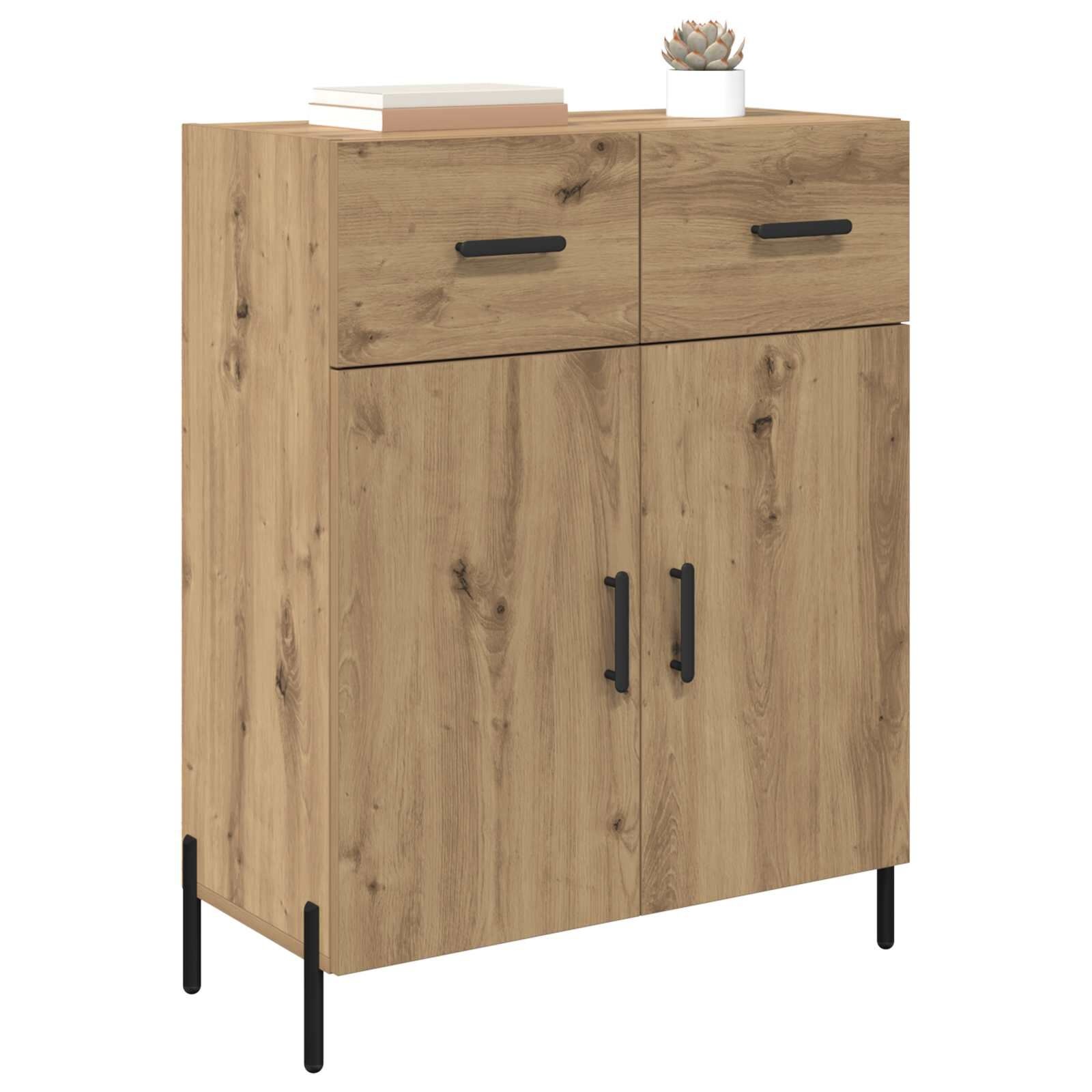 Vidaxl Moderne Anrichte Artisan-Eiche | Bis zu 34% reduziert | 69,5x34x90cm