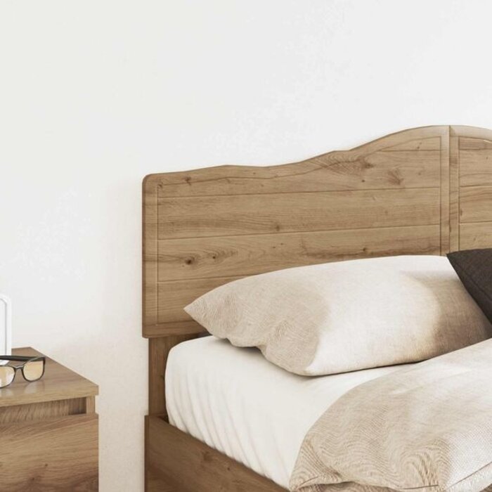 Vidaxl Bettkopfteil 160 cm in Artisan-Eiche Optik - Jetzt bis zu 73% günstiger