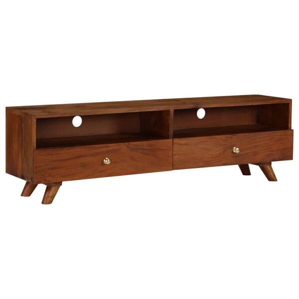 Vidaxl TV-Lowboard aus massivem Altholz - Retro-Stil - Jetzt bis zu 30% Rabatt