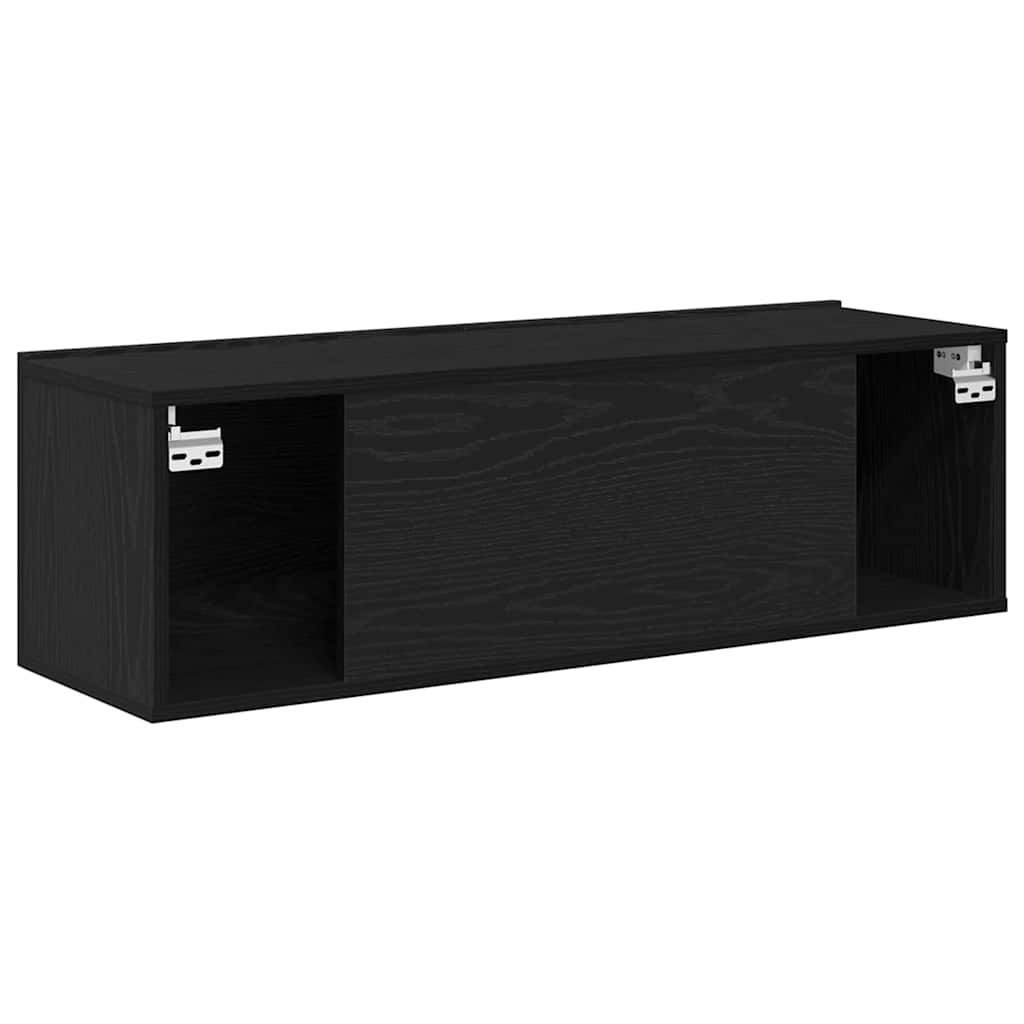 Vidaxl Modernes TV-Schrank Set, 2-teilig, Schwarz - jetzt bis zu 40% sparen