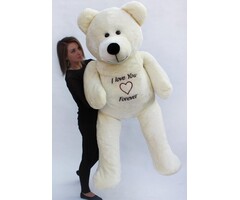 XXL Teddybär 180 cm - Plüschbär mit 'I Love You'-Stickerei bis zu 43% günstiger