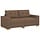 Loveseat Sofa 140 cm in Braun - Komfort-Sofa bis zu 35 % reduziert