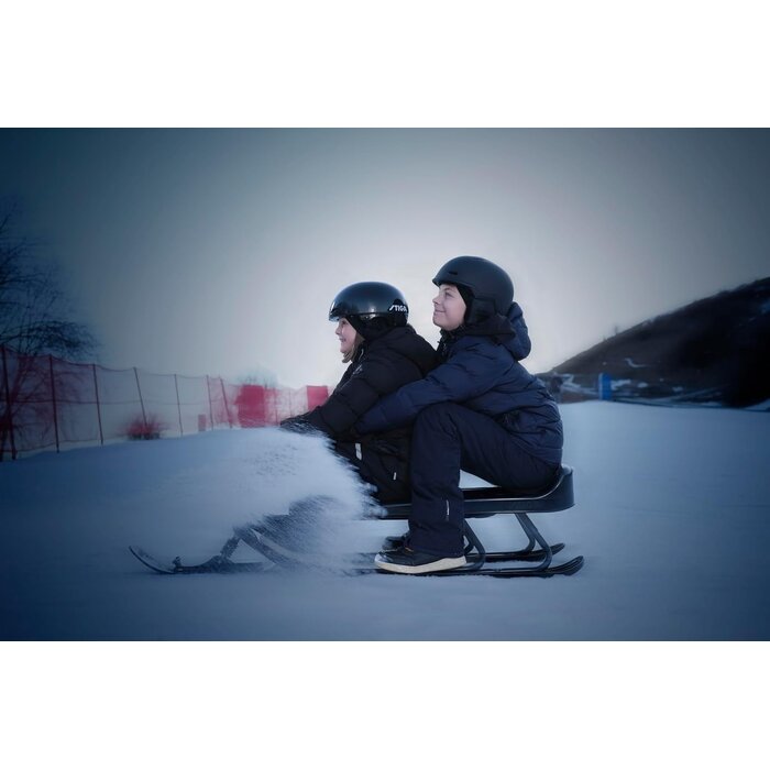 Schlitten Snowracer 140 cm für zwei Personen - jetzt bis zu 35% sparen