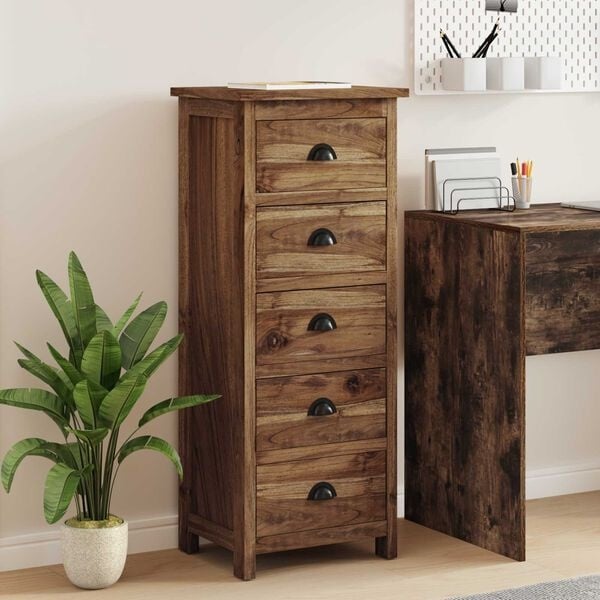 Vidaxl Massive Teakholz-Kommode - Elegant & Robust - Jetzt bis zu 35% Rabatt sparen