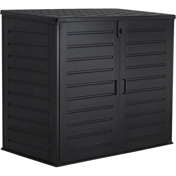 Mülltonnenbox Holzoptik 1170L - Abschließbar - Bis zu 30% Rabatt