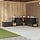 Robuster Küchenschrank aus Stahl, Schwarz, 60x50x92 cm - bis zu 35% reduziert