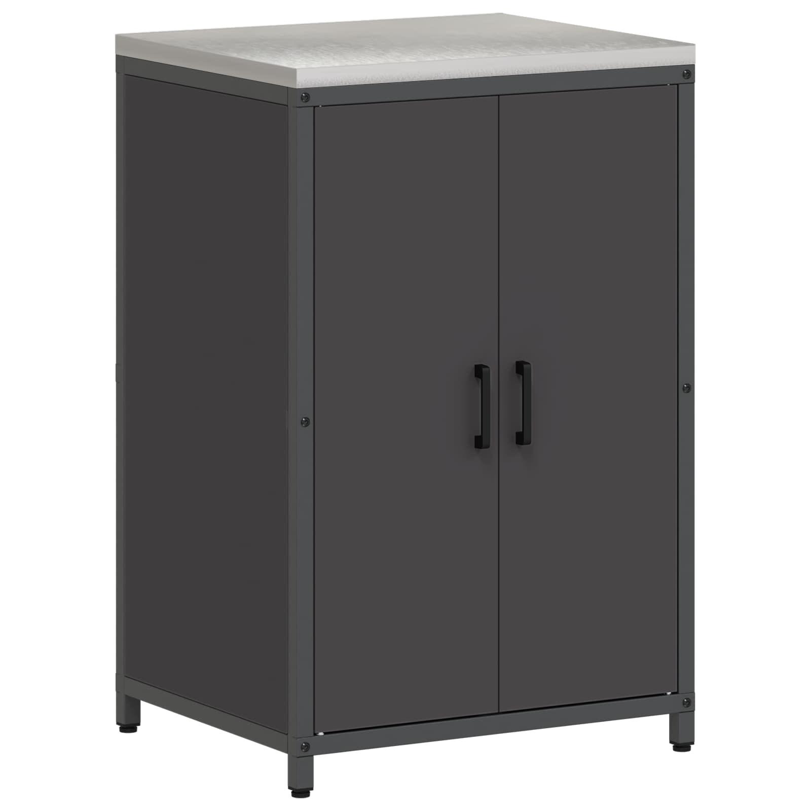 Vidaxl Küchenschrank HATTEM aus Stahl, 60x50x92 cm - Jetzt bis zu 35% Rabatt