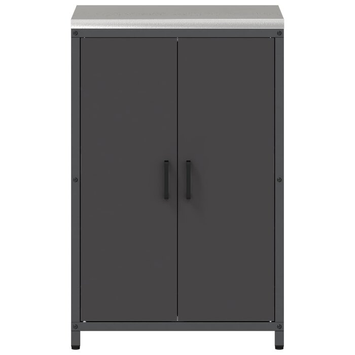 Vidaxl Küchenschrank HATTEM aus Stahl, 60x50x92 cm - Jetzt bis zu 35% Rabatt
