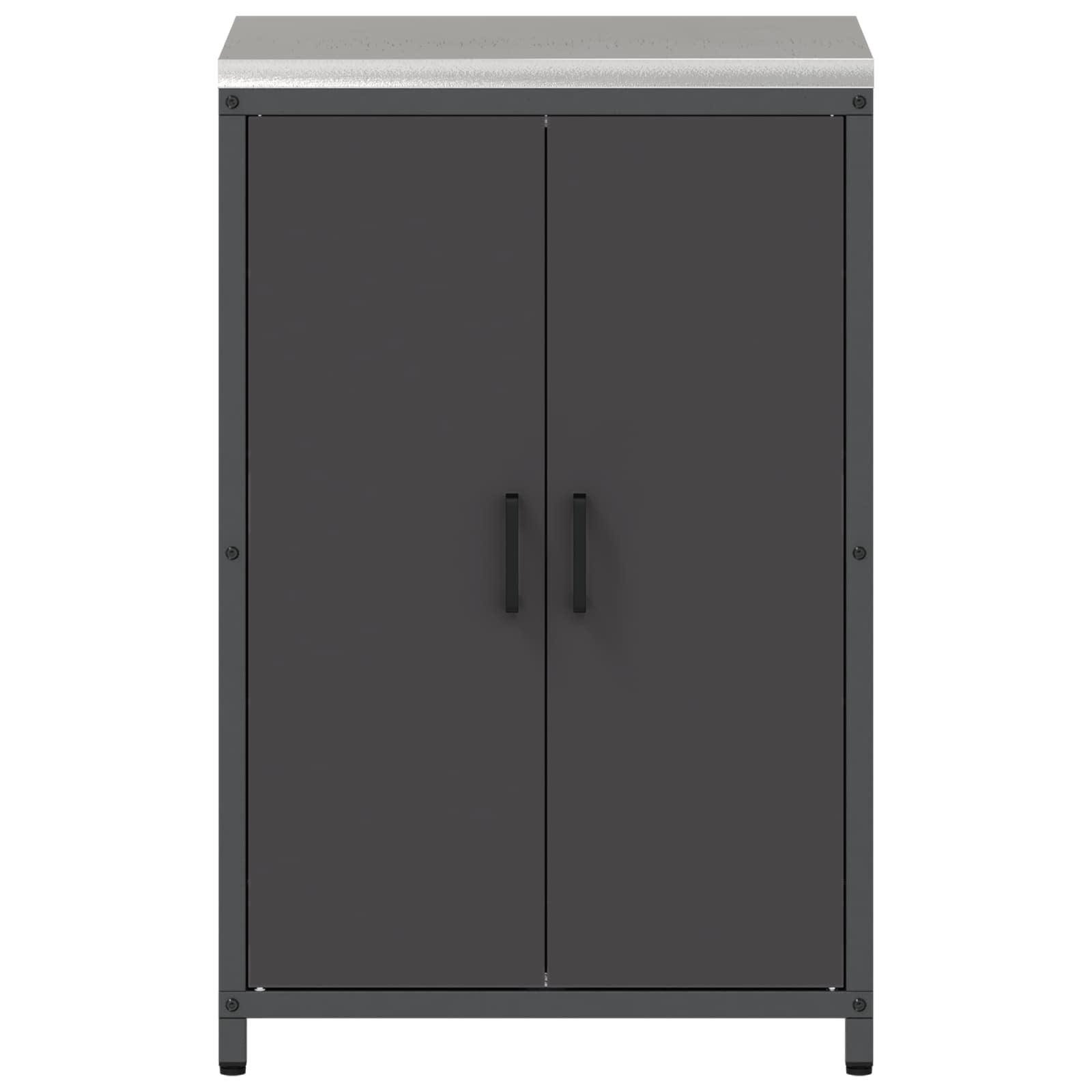 Vidaxl Küchenschrank HATTEM aus Stahl, 60x50x92 cm - Jetzt bis zu 35% Rabatt