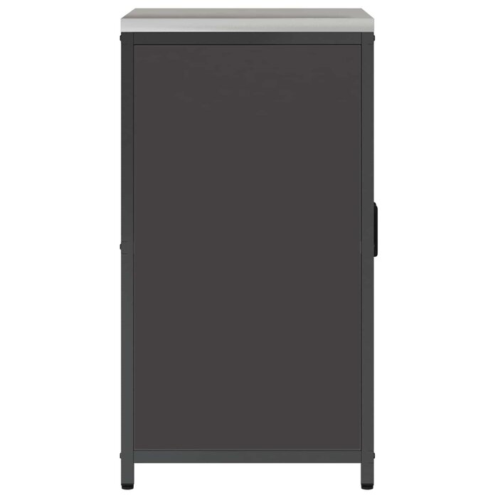 Vidaxl Küchenschrank HATTEM aus Stahl, 60x50x92 cm - Jetzt bis zu 35% Rabatt