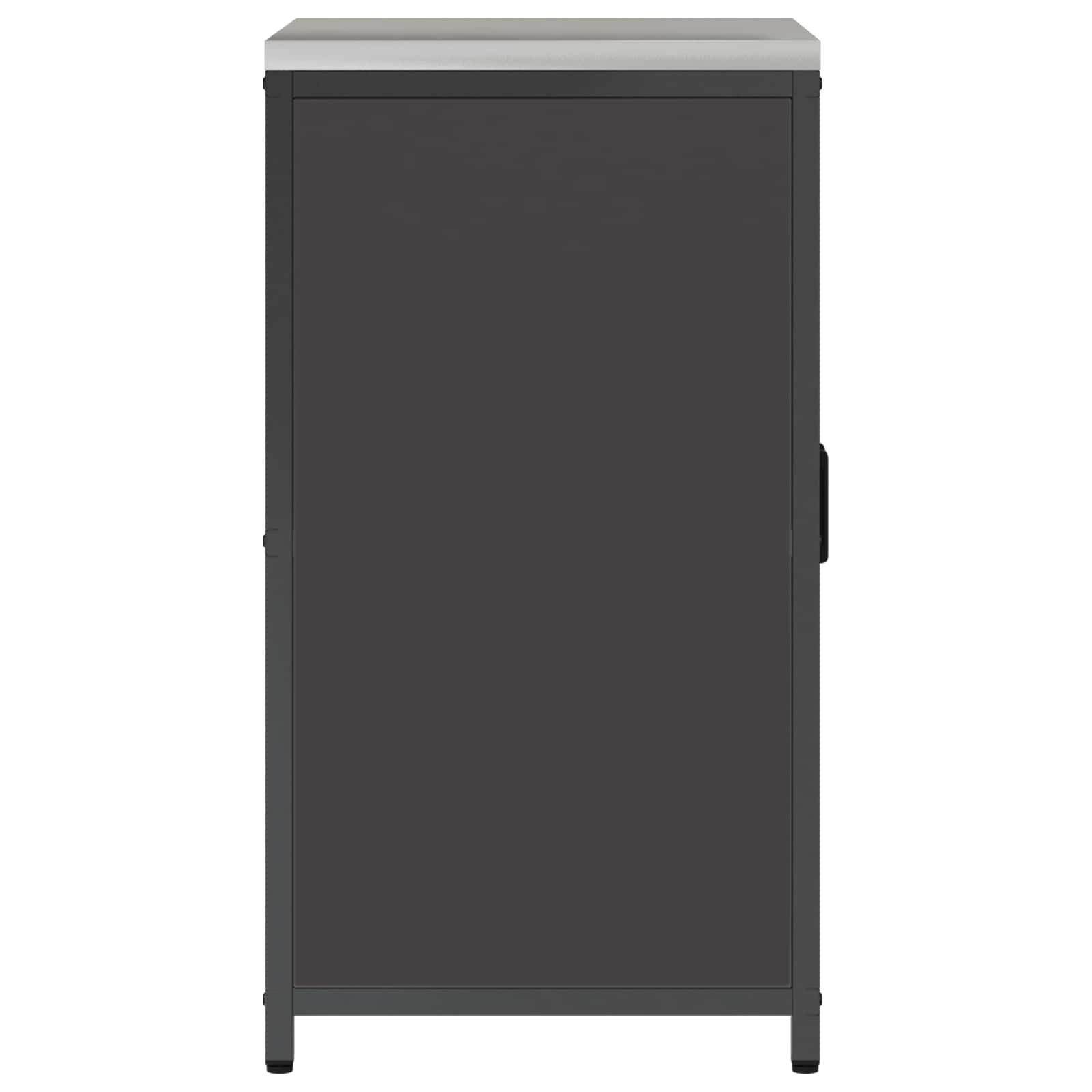Vidaxl Küchenschrank HATTEM aus Stahl, 60x50x92 cm - Jetzt bis zu 35% Rabatt