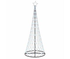 Vidaxl Moderner LED-Weihnachtsbaum 250 cm - Kaltweiß - Jetzt bis zu 53% sparen