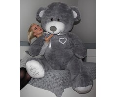 Viking Choice Riesiger Teddybär 190 cm in Rosa - Jetzt bis zu 44% Rabatt sichern