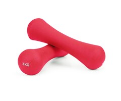 Viking Choice Hantel-Set 6 kg (2x 3 kg) Neopren Dunkelrosa - Jetzt bis zu 10% sparen