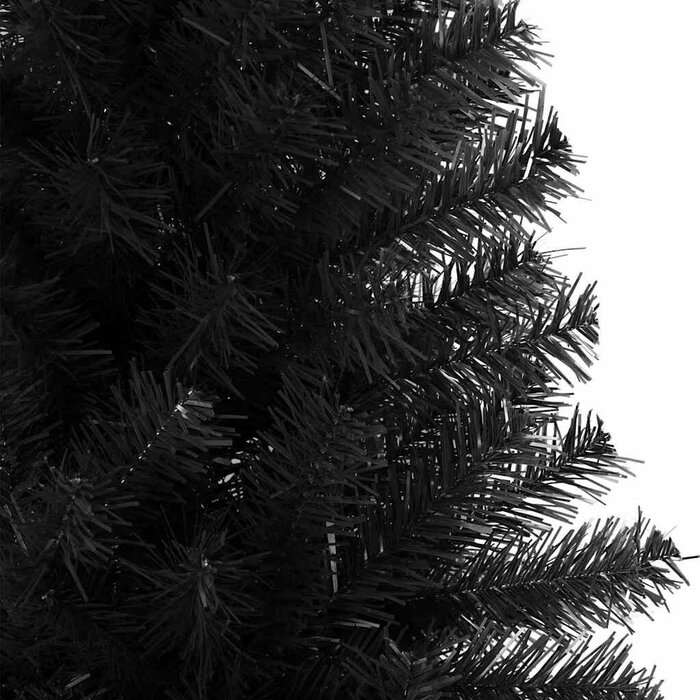 Vidaxl Schwarzer Weihnachtsbaum 210 cm - Bis zu 82 % reduziert - Outlet