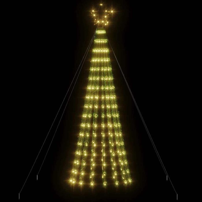 Vidaxl LED-Weihnachtsbaum 180 cm - 275 warmweiße LEDs - bis zu 34% sparen