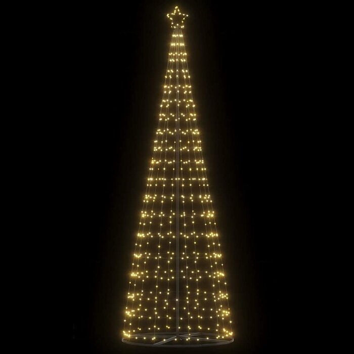 Vidaxl LED-Weihnachtsbaum 304 cm mit Stern - bis zu 79% günstiger
