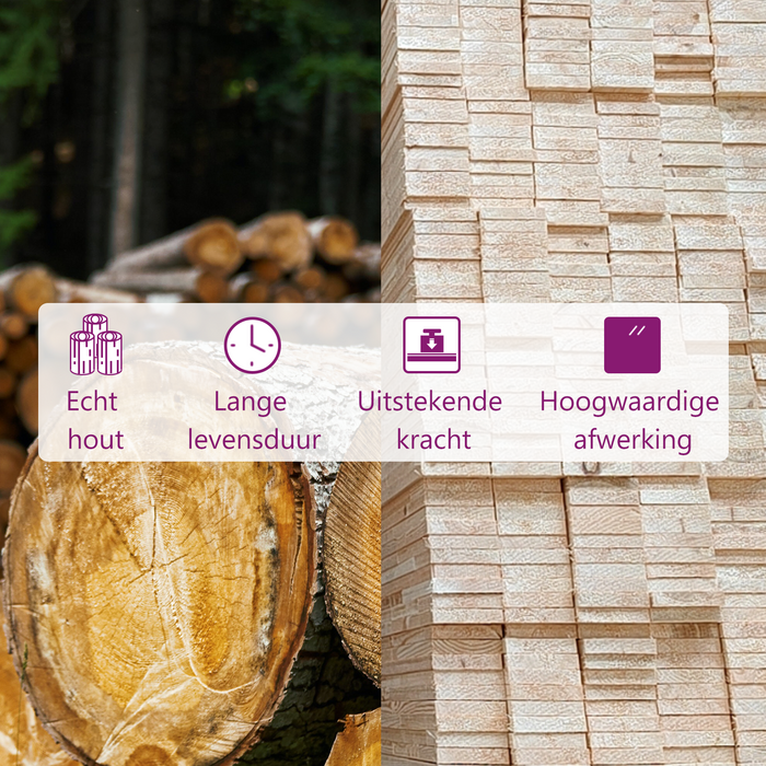 Vidaxl Kopfteil aus massivem Kiefernholz, 125,5x100 cm - Jetzt bis zu 31% reduziert