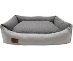 Viking Choice Hundebett 100x70 cm Hellgrau: Komfort für Ihren Hund - jetzt bis zu 43% Rabatt