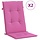 Hochlehner-Auflagen 2er-Set 120x50x3 cm Rosa - bis zu 42% Rabatt