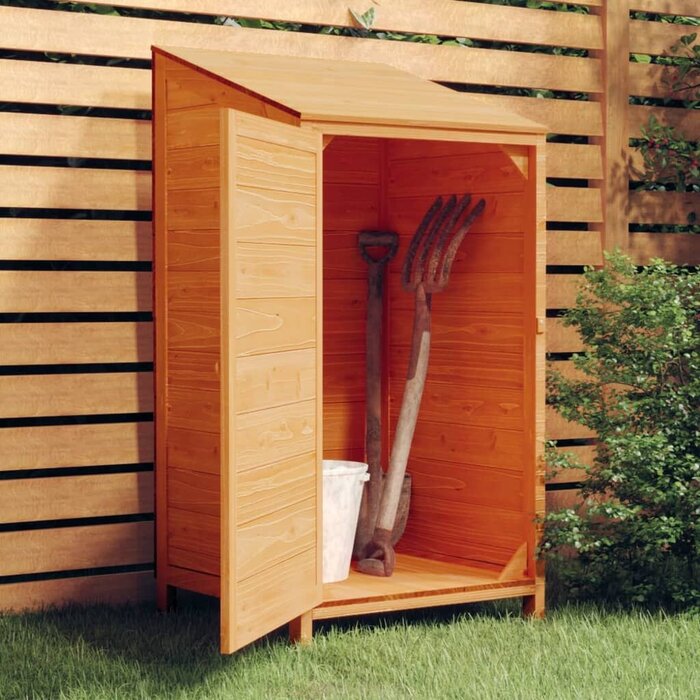 Vidaxl Gartenschrank aus massivem Fichtenholz - Platzsparend & bis zu 44% reduziert