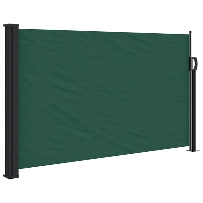 Vidaxl Ausziehbare Seitenmarkise 117x300 cm, Dunkelgrün - bis zu 46% sparen