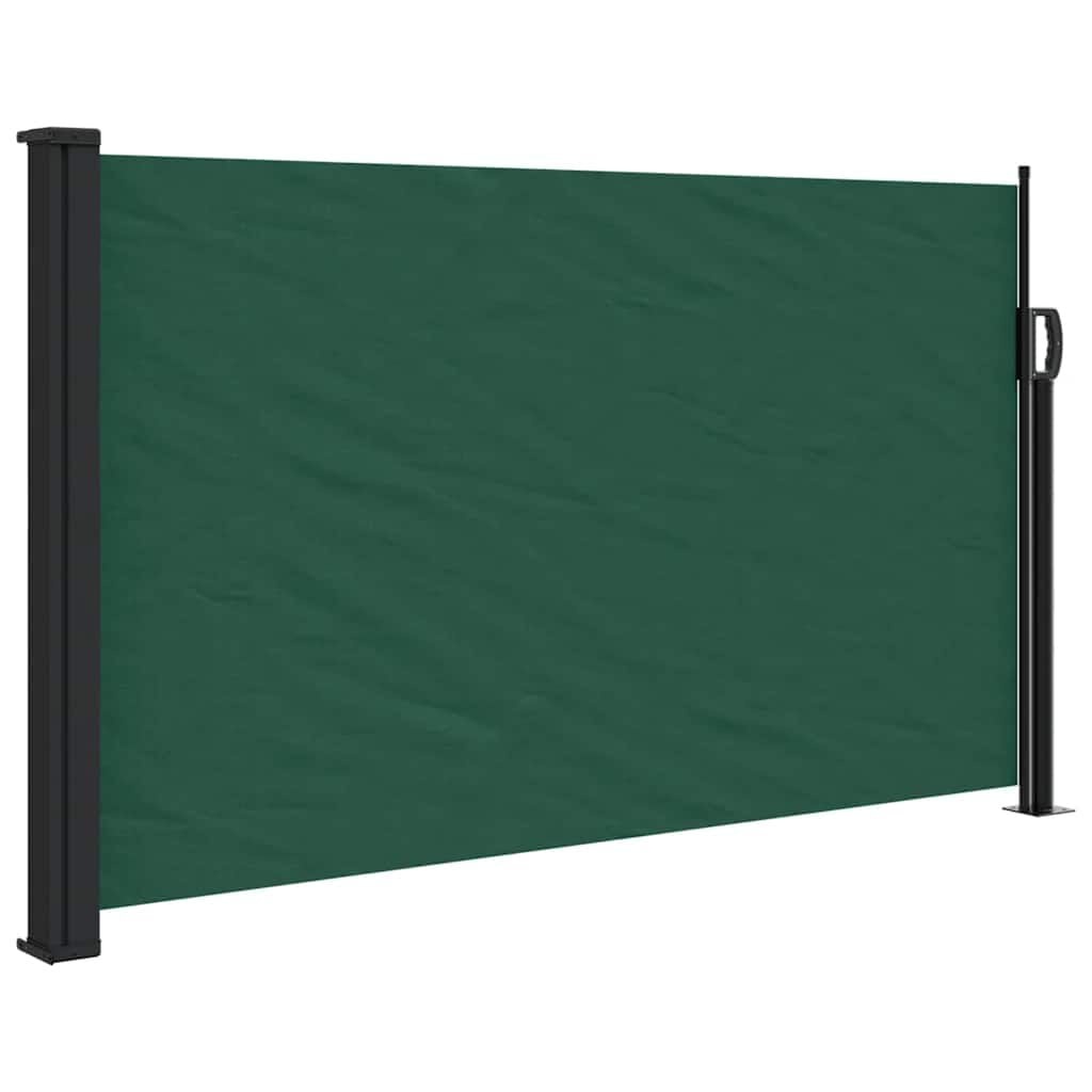 Vidaxl Ausziehbare Seitenmarkise 117x300 cm, Dunkelgrün - bis zu 46% sparen
