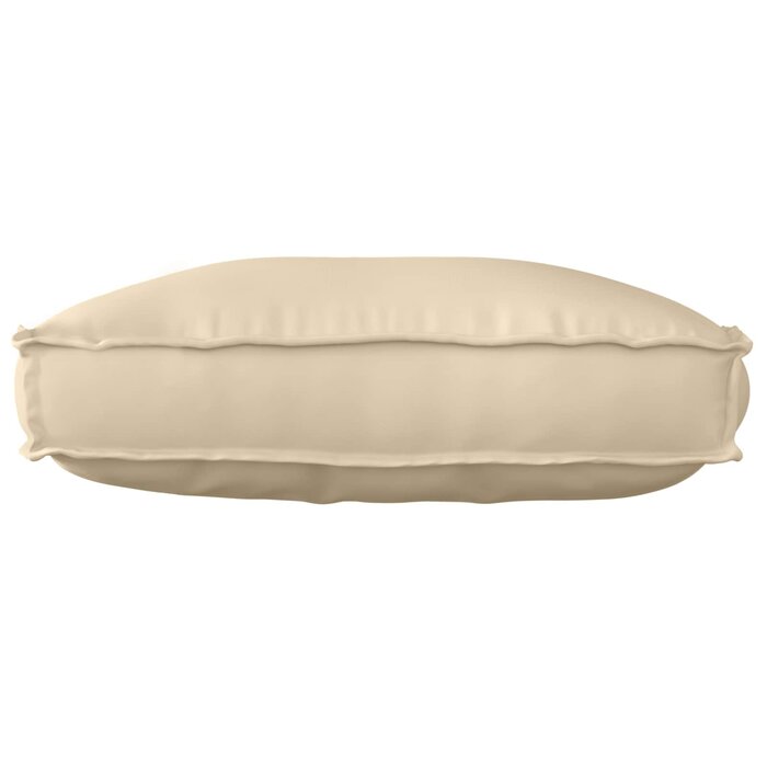 Vidaxl Rechteckiges Kissen Oxford-Gewebe Beige 70x40cm - Outlet bis zu 33% reduziert