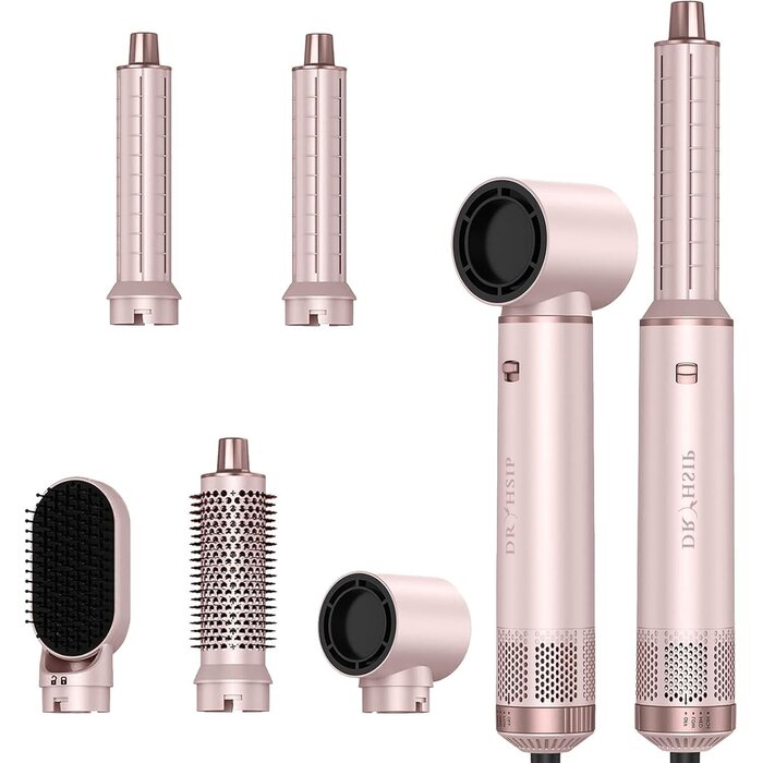 5-in-1 Heißluftbürste: Volumen & Locken - Jetzt bis zu 29% Rabatt sparen!