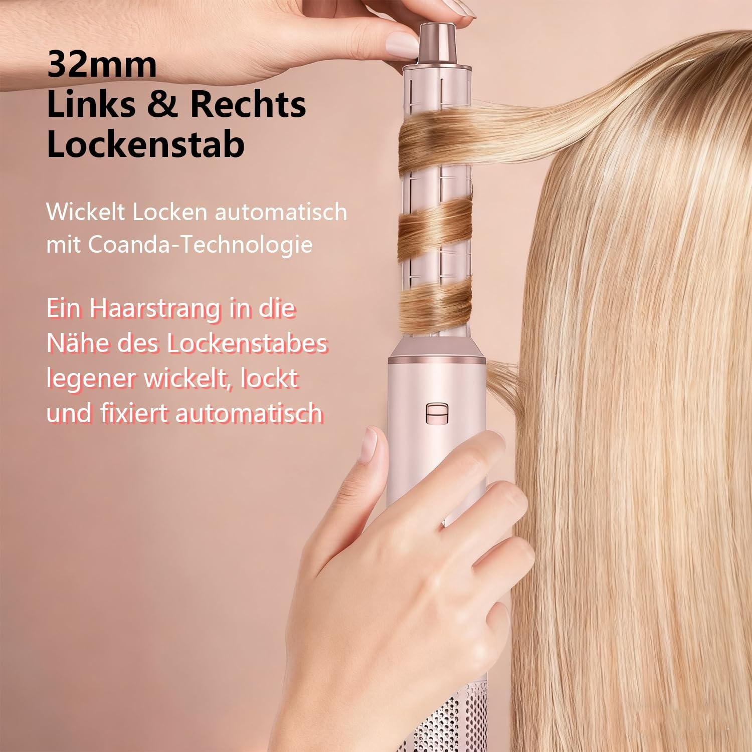 5-in-1 Heißluftbürste: Volumen & Locken - Jetzt bis zu 29% Rabatt sparen!