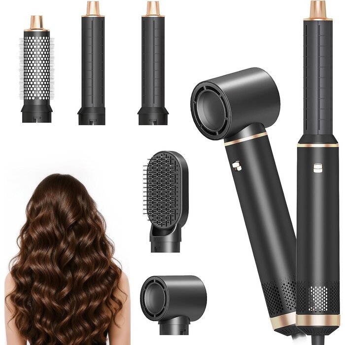 5-in-1 Heißluftbürste: Styling-Set für Locken & Volumen - bis zu 29% Rabatt