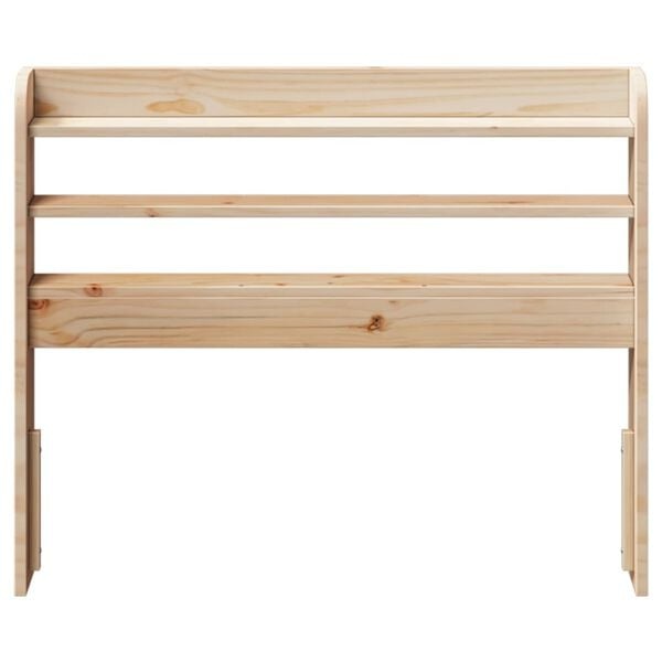 Vidaxl Kopfteil 90 cm aus Kiefernholz mit Ablagen - Jetzt bis zu 50% sparen